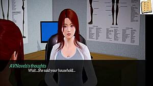 in my new family 230, this redhead teen is getting it on