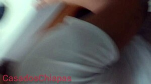 Latina Wife Shakes Ass in Kitchen Quarantine