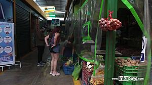 katy, the hot venezuelan, gets dominated by peruvian guy