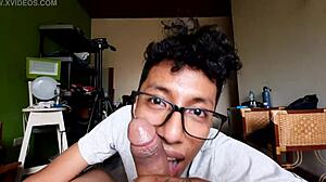 young colombian teen swallows gay dick eagerly