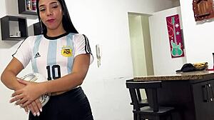 Stepson Trains Wife In Soccer