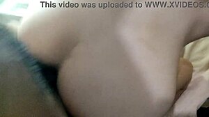 intriguing latina college amateur poses on all fours