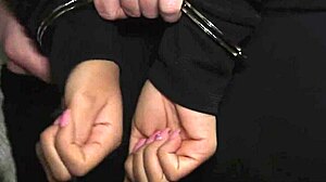 I feel so dominated as this tied busty thief gets anal fucked roughly