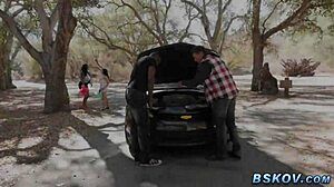 Busty plump pornstar titfucked hard!