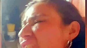 casual fling with friend's girlfriend in steamy bathroom doggystyle