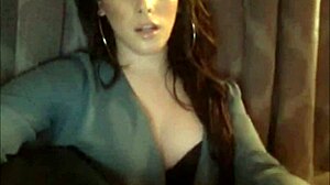 Cute Transsexual Teasing on Webcam with Seductive Moves