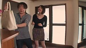 Intense creampie orgy with japanese college girls after 69.