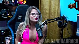 Bruna Carlos podcast episode where she asked Ruan for a kiss and drama ensued