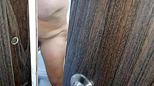 Oh my god I caught my stepmom masturbating in the bathroom part 1!