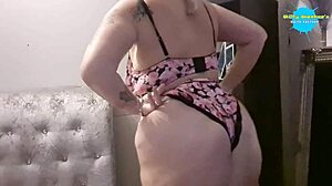 Do you see horny milf stripping and changing?