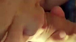 why does the wife blow strangers in the car?