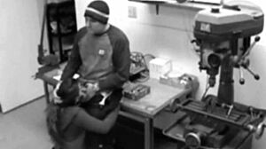 couple fucks hardcore bent over at office! babe sucks cock doggystyle!