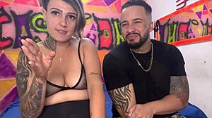 hey, you into watching a bodybuilder stretch that gaping pussy with his cock?