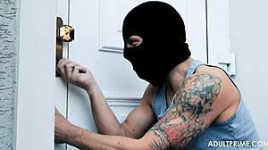 did those burglars really escape after that wild 4some orgy?