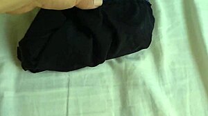 Wife's Wet Panties Tease The Cuckold Husband.