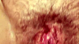 Overwhelmed by pleasure, the amateur slut MILF with huge tits leaks from her pussy while getting fucked passionately in missionary