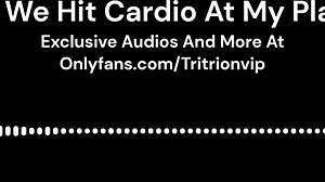 can we hit cardio at my place with this erotic audio for women