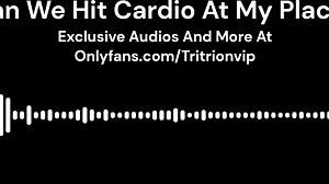 can we hit cardio at my place with this erotic audio for women