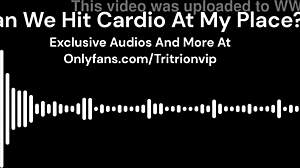 can we hit cardio at my place with this erotic audio for women