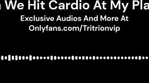 can we hit cardio at my place with this erotic audio for women