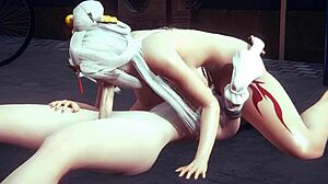 Ningguang And Jean Futanari In 69 Genshin Impact Hentai