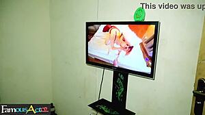 Horny classmate gets wet pussy fucked doggystyle