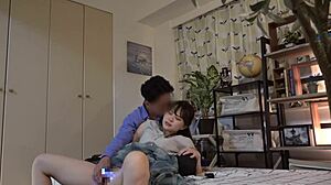 Japanese Dental Assistant Rides Cock in Homemade Video