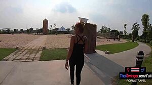 i'm the cute asian teen 18+ amateur, givin blowjob to thai boyfriend after sightseeing, bent over for hardcore homemade sex.