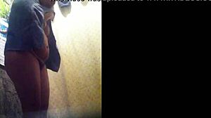 Sexy babe flaunting enormous tits and giant ass