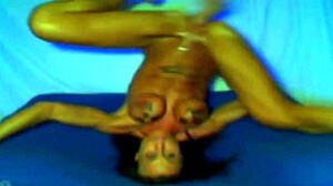 Hot webcam girl teases with huge boobs!