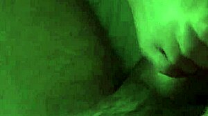 Girlfriend's barefoot toes stroke friend's cock to cumshot