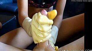 Young slut takes facials compilation