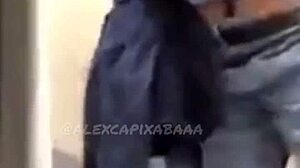 banhar�o tava bom, enjoying the warm water