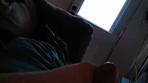 stroking my monster cock and busting hard 😈🍆