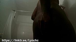 i was solo masturbating in the bathroom thinking about that big black cock and money when i nutted all over the place