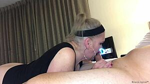 Watch Jenna Jaymes blow a big cock and get a facial, whore?