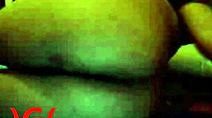 Caught exposing sexy tits and pussy on webcam