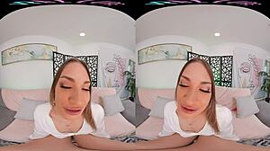 Vrallure Brunette Twists And Turns With Toys In Pov