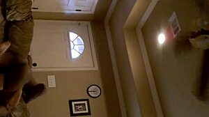 I fucked my freinds wife with bbc, she did striptease and clothes ripped on monster cock.