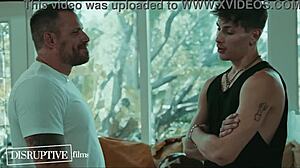 Gay Hitchhiker Pounded Hard for Ride by Muscle Hunk