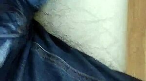 Peeing In Jeans On Sofa!