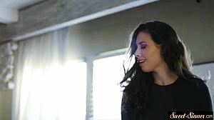 Wow, glam beauty drilled hard outdoors! 😍