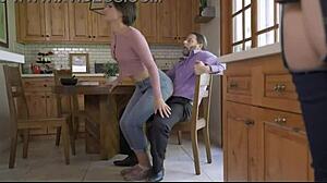 Wow, free use family fun with Angeline Red and Jessica Ryan