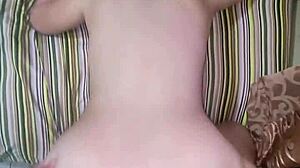 Watch Me Bend Over For Stepdad To Pound My Petite Ass And Cum On My Tits!