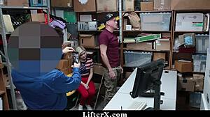 Intense Sex Deal For Shoplifter Girlfriend