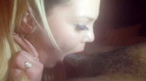 She gags on big black cock deepthroat