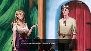 Can I Touch Her Big Tits in the Cave?