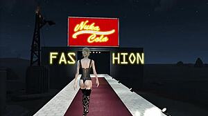 Blonde Teen With Huge Boobs In Fallout