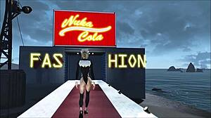 Blonde Teen With Huge Boobs In Fallout