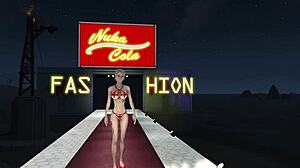 Blonde Teen With Huge Boobs In Fallout